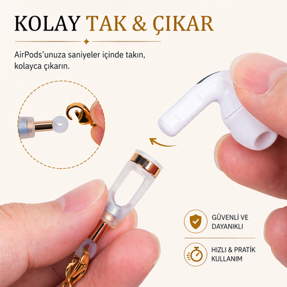 Loravina™ Manyetik AirPods Kolyesi